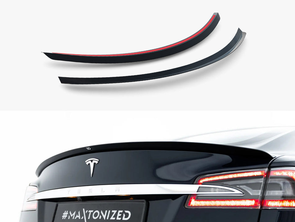 Maxton Spoiler CAP V.2 Tesla Model S Mk1