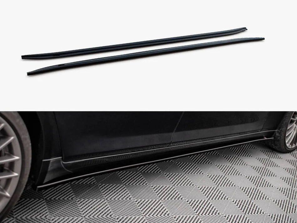 Maxton Side Skirts Diffusers BMW 7 M-Pack F01