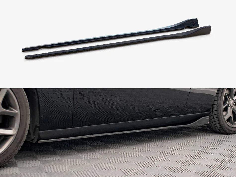 Maxton Side Skirts Diffusers Dodge Challenger RT Mk3 Facelift