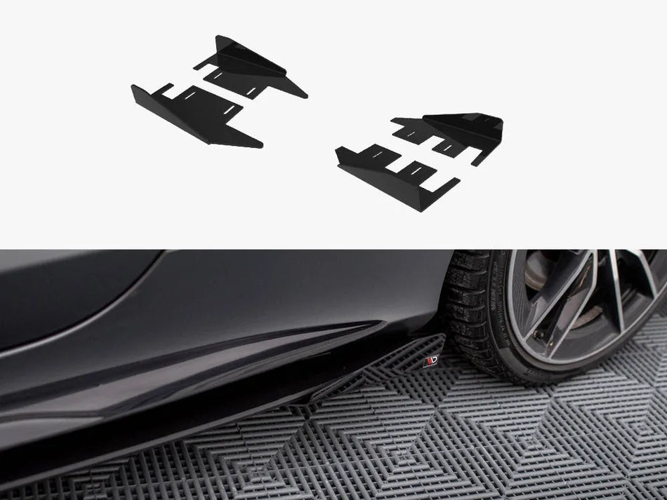 Maxton Side Flaps Mercedes-AMG C43 Coupe / Cabrio C205 Facelift / A205 Facelift