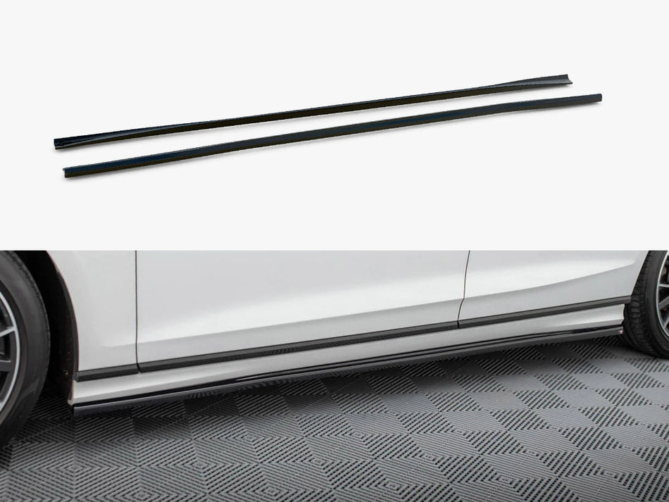 Maxton Side Skirts Diffusers Audi S8 / A8 S-Line D5