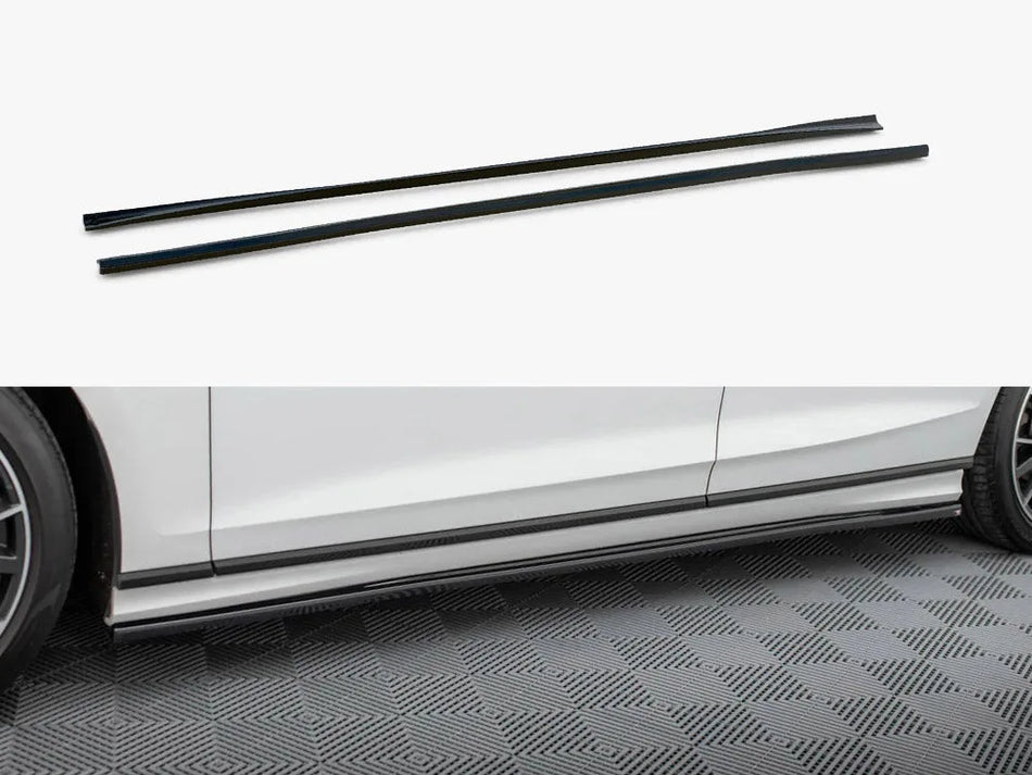 Maxton Side Skirts Diffusers Audi S8 / A8 S-Line D5