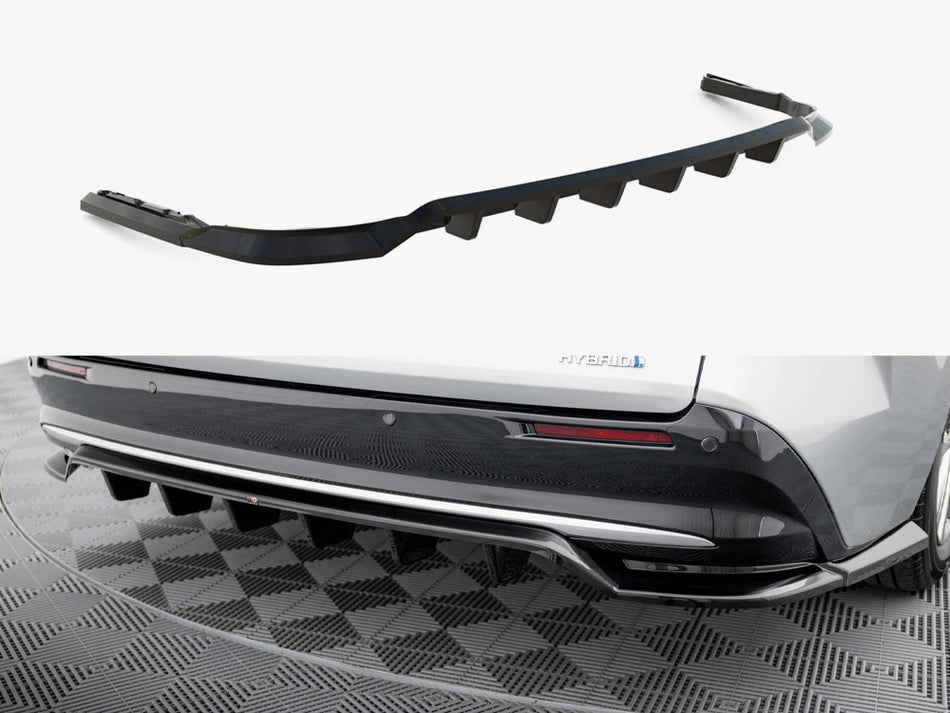 Maxton Rear Splitter (Vertical Bars) Toyota Sienna Mk4
