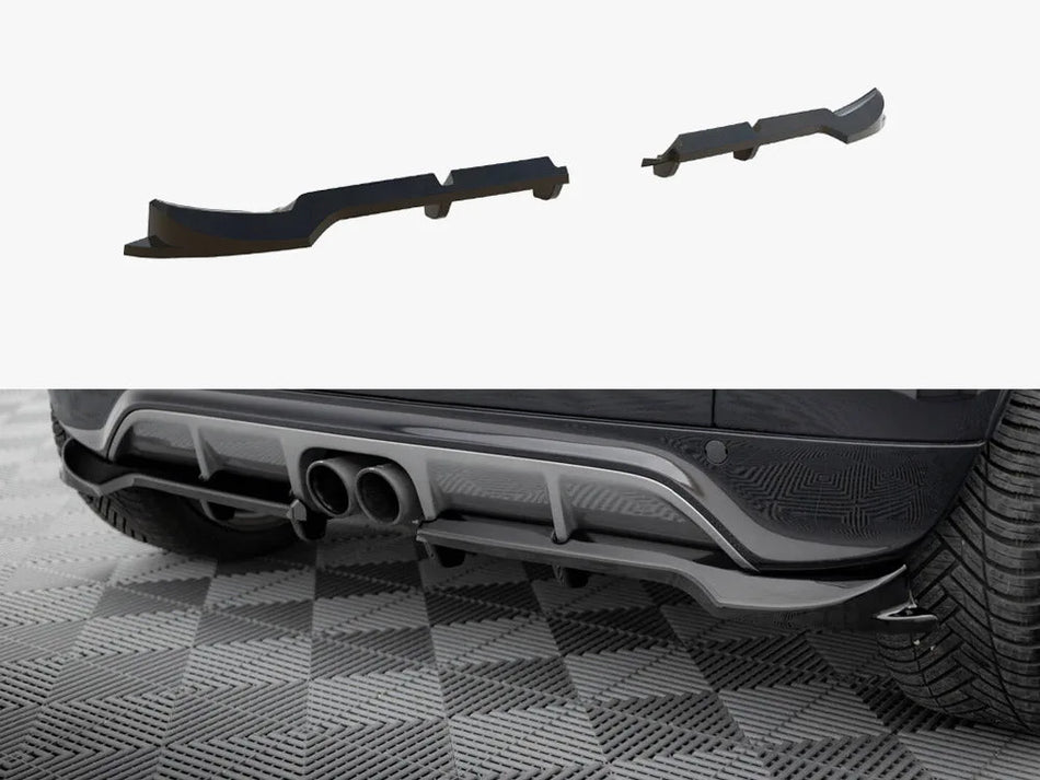 Maxton Rear Splitter (Vertical Bars) Brabus Smart Fortwo C451 Facelift
