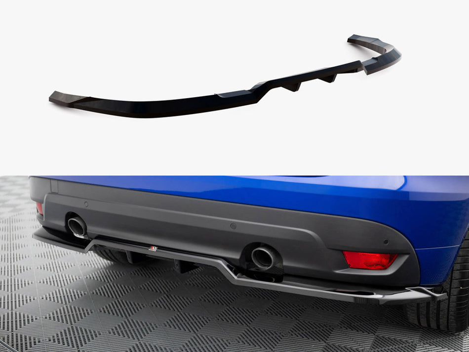 Maxton Rear Splitter (Vertical Bars) Jaguar F-Pace R-Sport Mk1