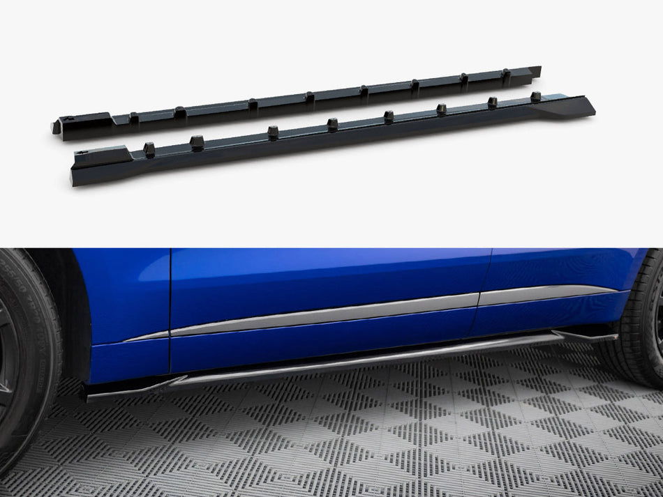 Maxton Side Skirts Diffusers Jaguar F-Pace R-Sport Mk1