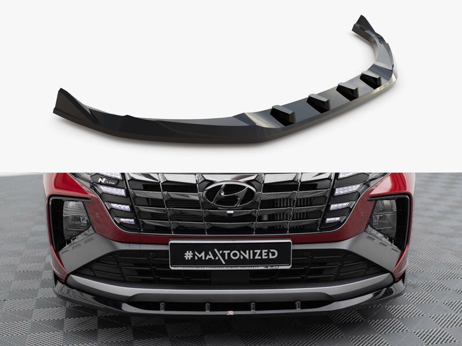 Maxton Front Splitter V.1 Hyundai Tucson N-Line Mk4