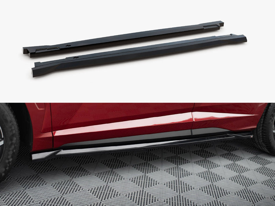 Maxton Side Skirts Diffusers Hyundai Tucson N-Line Mk4