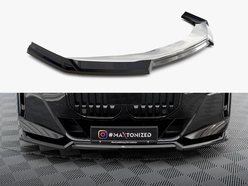 Maxton Front Splitter V.3 BMW 7 M-Pack / M760e / i7 M-Pack G70