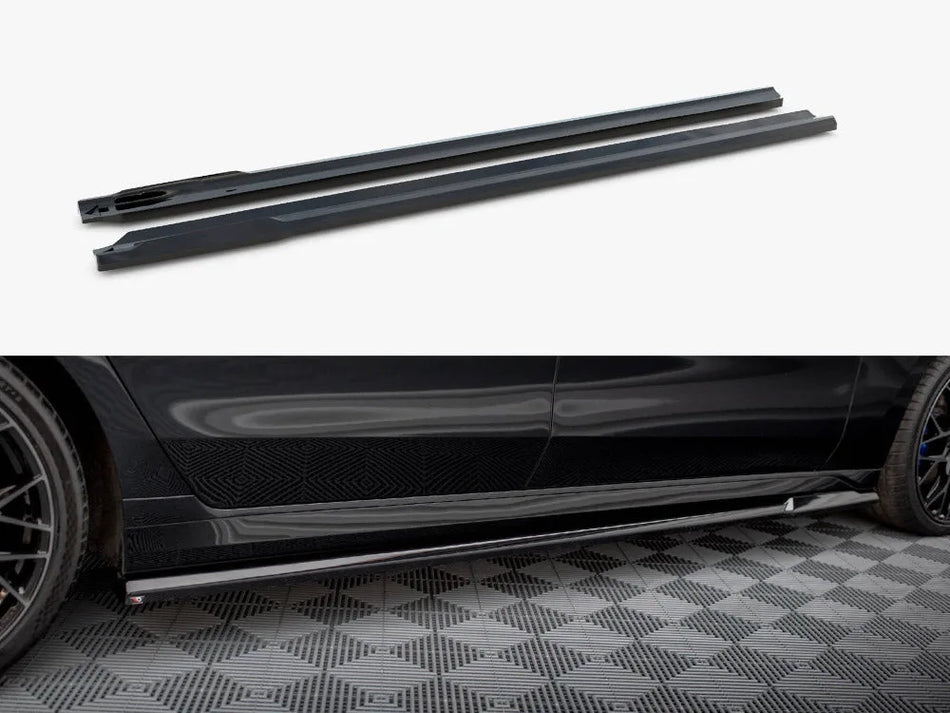 Maxton Side Skirt Diffusers V.1 BMW 740d xDrive M-pack / 740i xDrive M-Pack G70