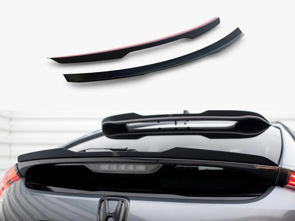 Maxton Lower Spoiler CAP Honda Civic Sport Mk 10