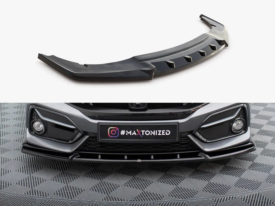 Maxton Front Splitter Honda Civic Sport Mk 10