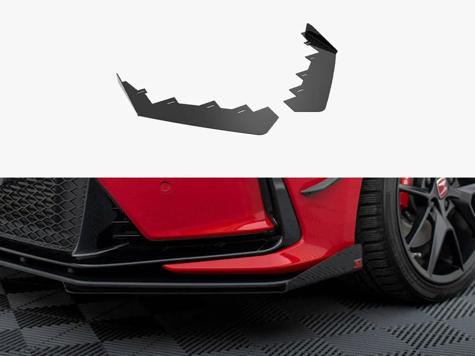 Maxton Front Flaps Honda Civic Type-R Mk 11