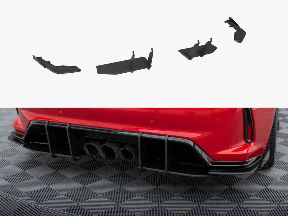 Maxton Street PRO Rear Diffuser + Flaps Honda Civic Type-R Mk 11