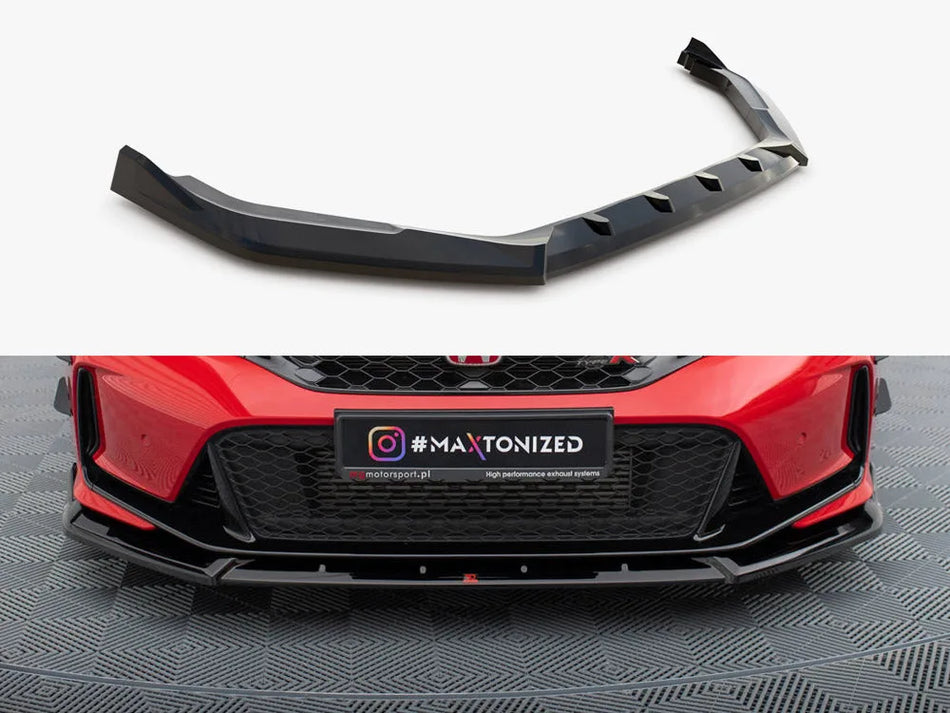 Maxton Front Splitter V.2 Honda Civic Type-R Mk 11