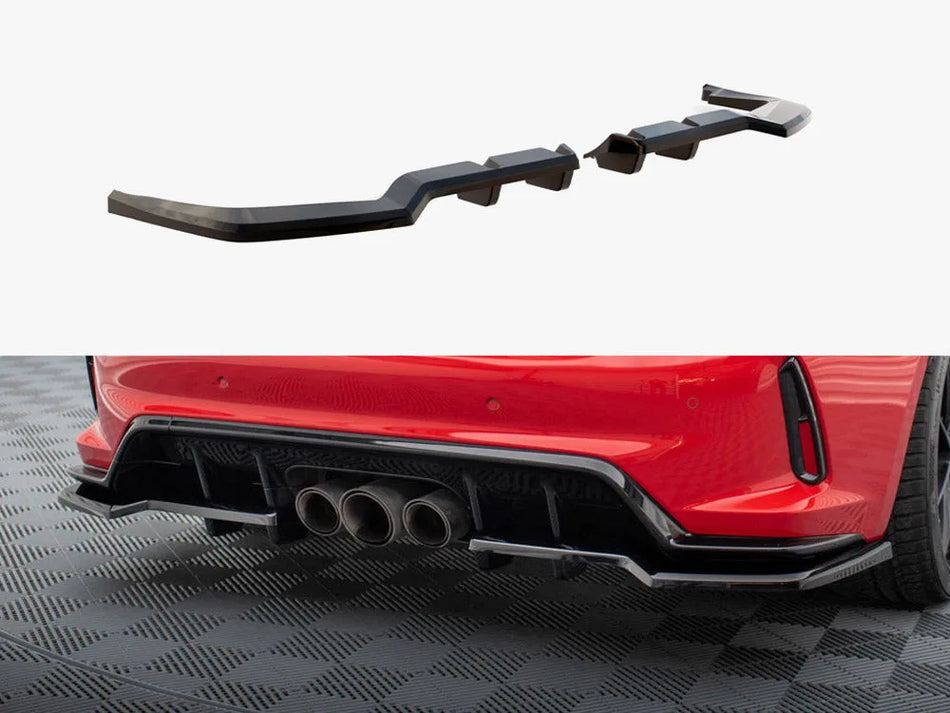 Maxton Rear Splitter (Vertical Bars) V.1 Honda Civic Type-R Mk 11