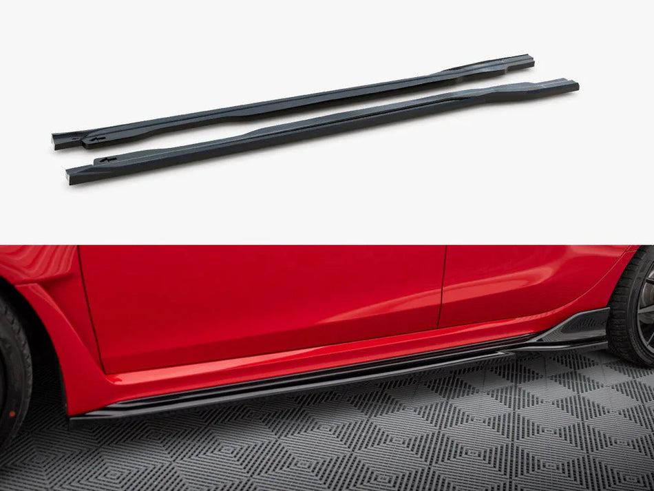 Maxton Side Skirts Diffusers V.1 Honda Civic Type-R Mk 11