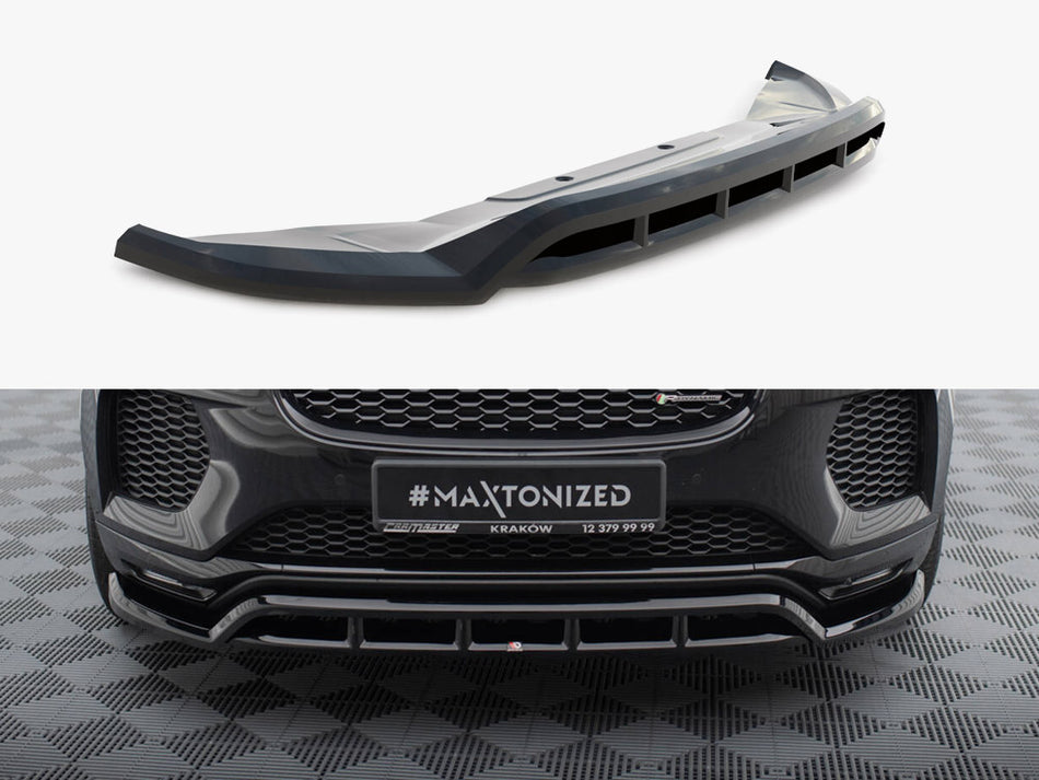 Maxton Front Splitter Jaguar E-Pace R-Dynamic Mk1