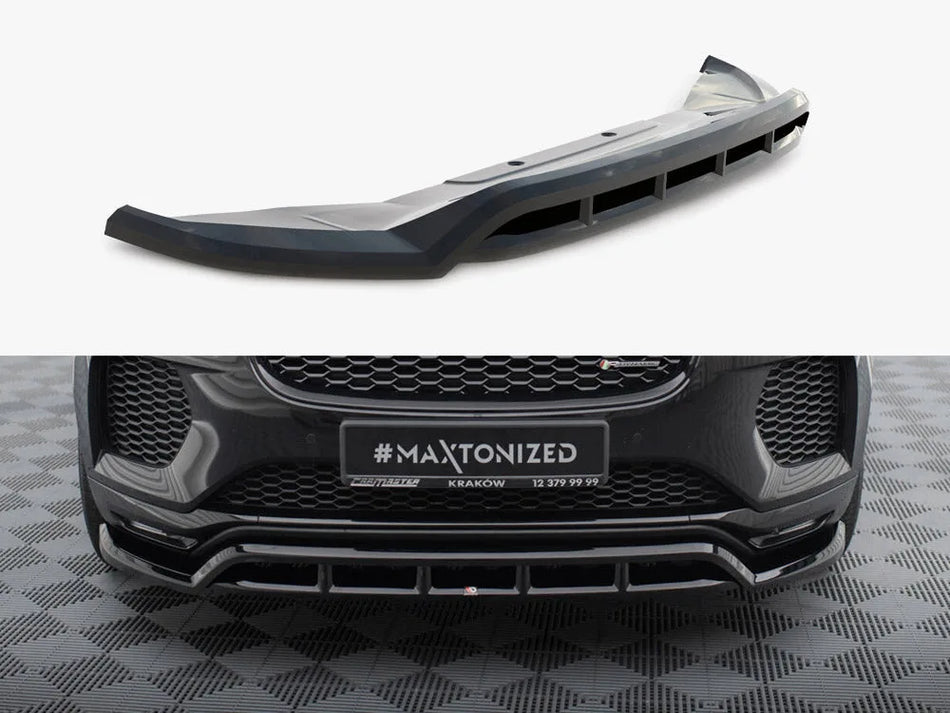 Maxton Front Splitter Jaguar E-Pace R-Dynamic Mk1