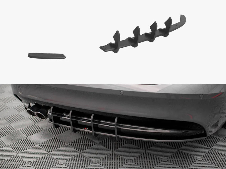 Maxton Street PRO Rear Diffuser Jaguar XF R-Sport Mk2