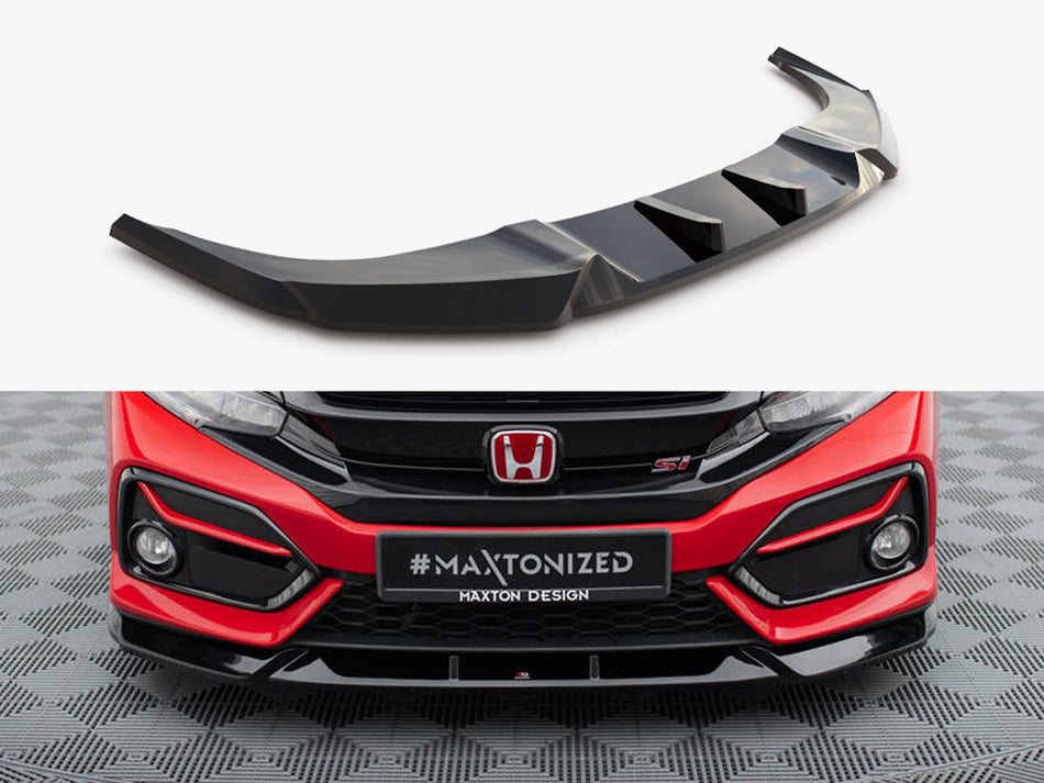 Maxton Front Splitter Honda Civic SI Mk10