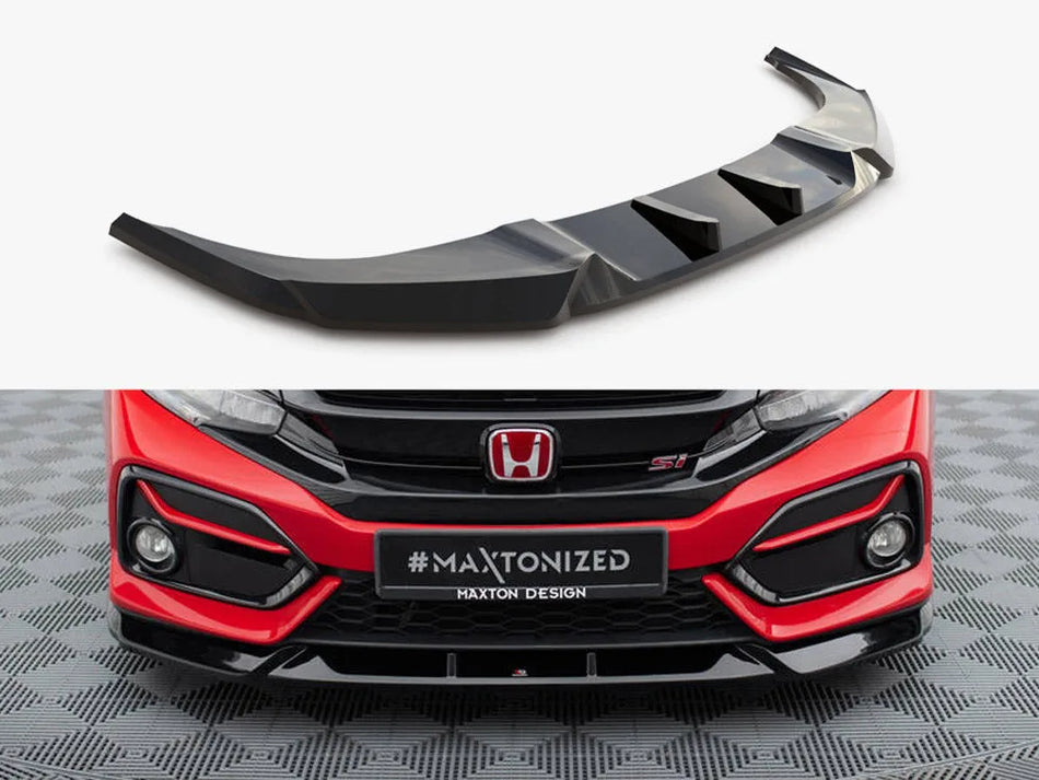 Maxton Front Splitter Honda Civic SI Mk10