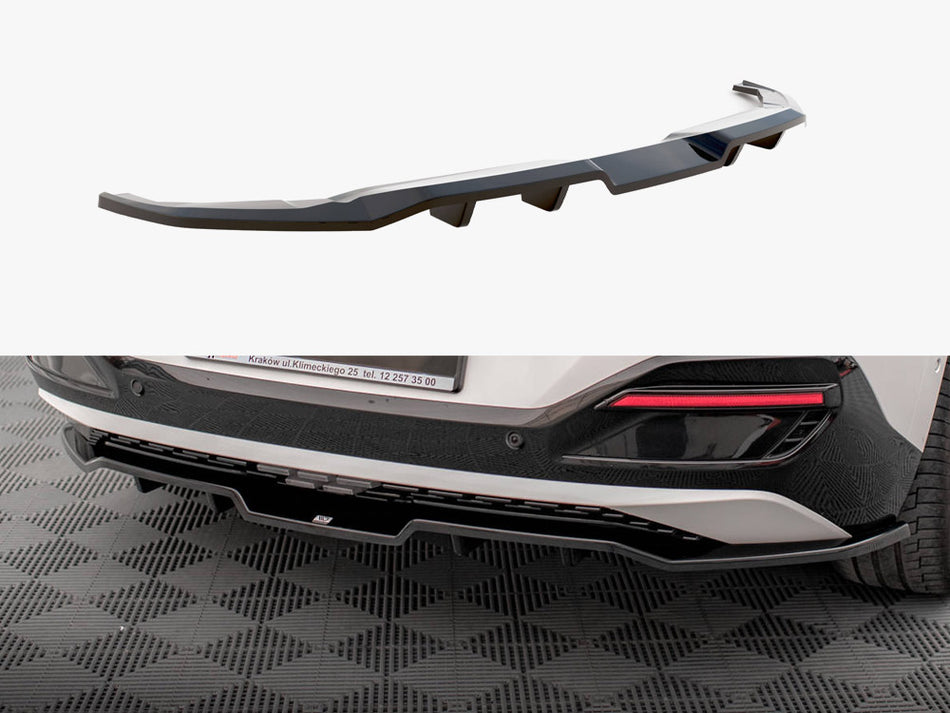 Maxton Rear Splitter (Vertical Bars) Kia EV6 GT-Line Mk1