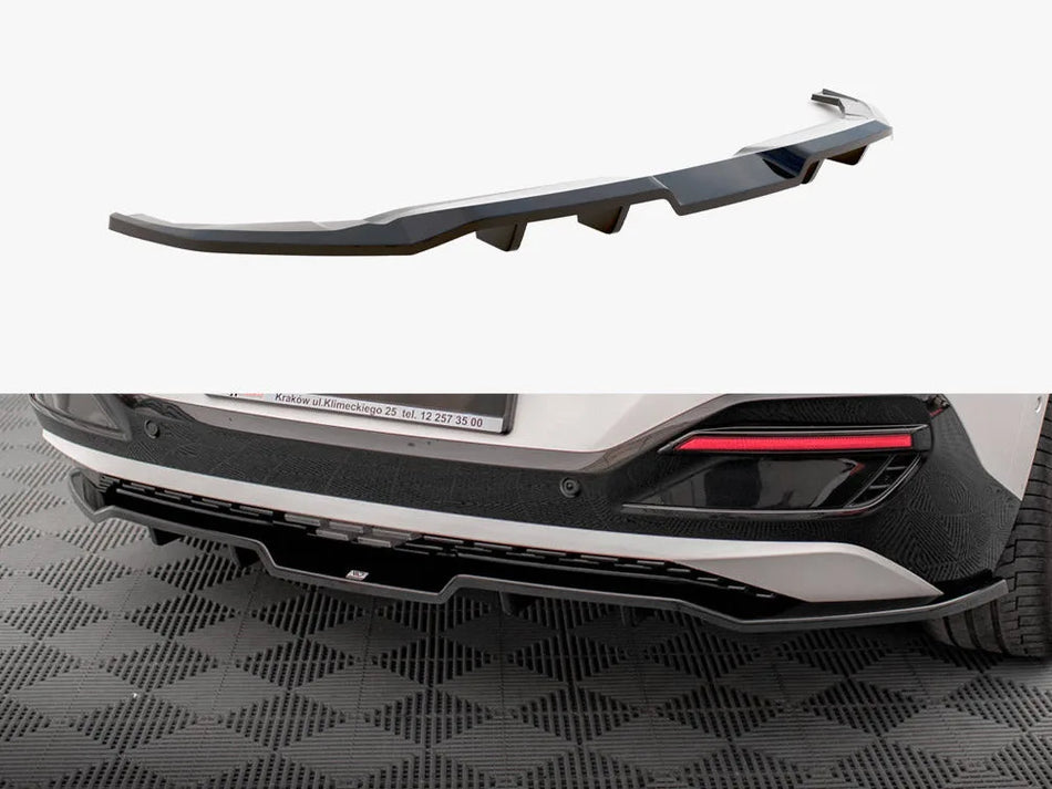 Maxton Rear Splitter (Vertical Bars) Kia EV6 GT-Line Mk1