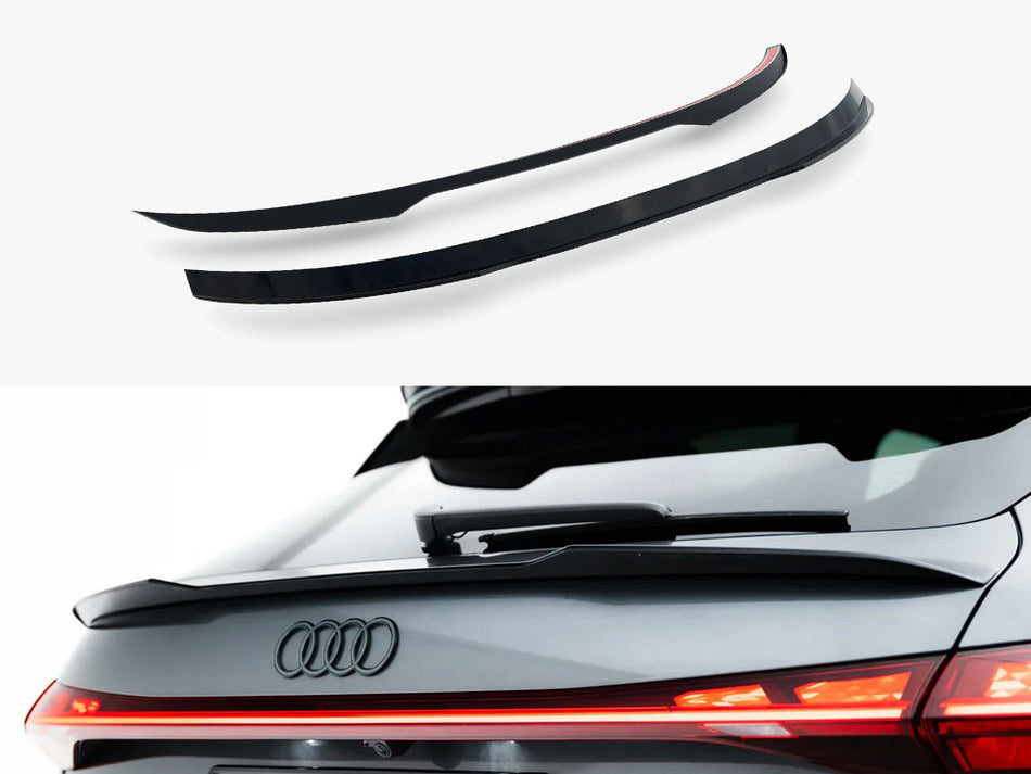 Maxton Bottom Spoiler CAP Audi SQ5 / Q5 S-Line Sportback Mk3