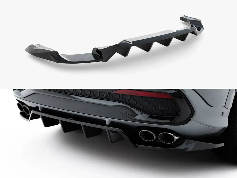Maxton Rear Splitter (Vertical Bars) Audi SQ5 Sportback / SUV Mk3