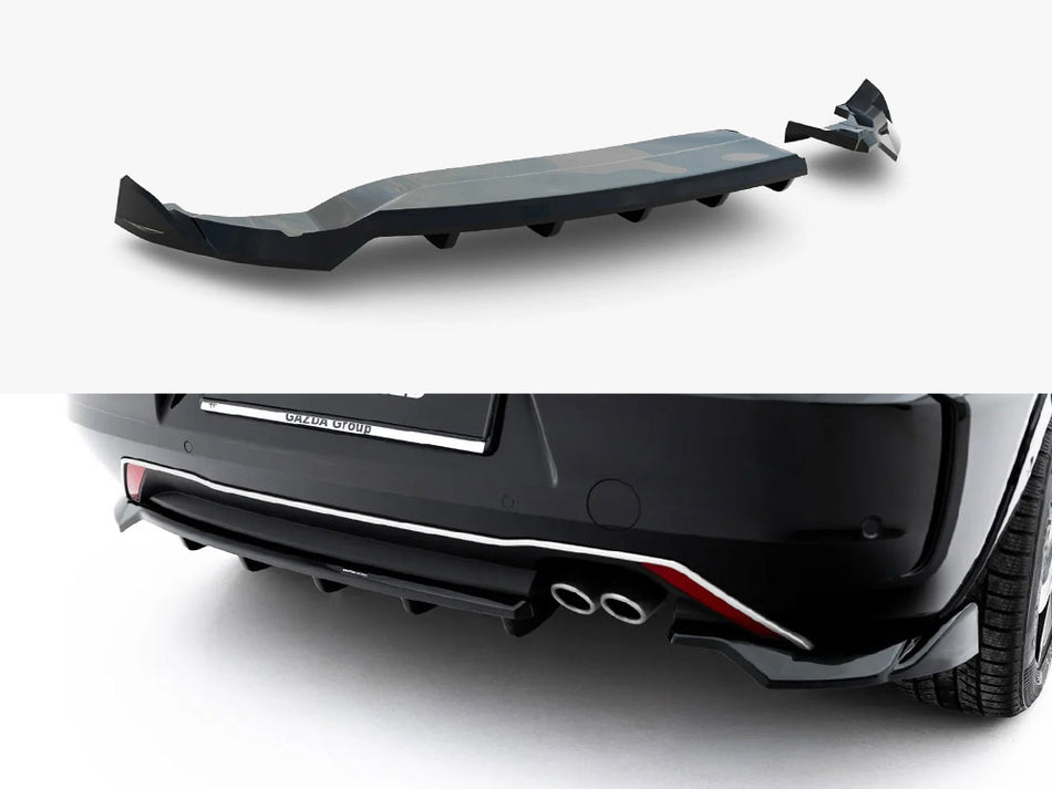 Maxton Rear Splitter (Vertical Bars) Alfa Romeo Junior Mk1