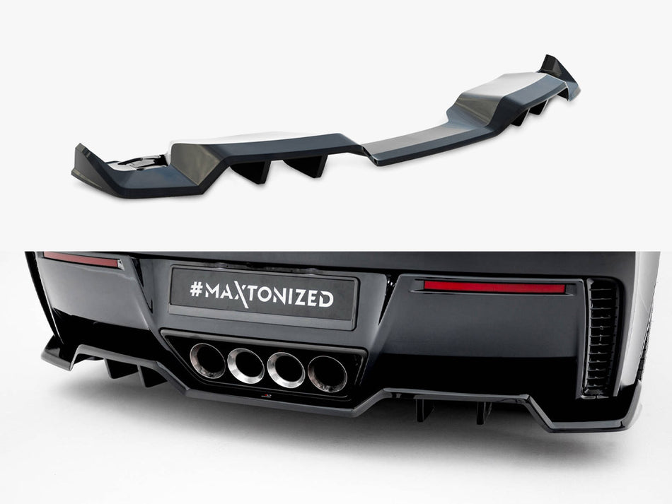 Maxton Rear Splitter (Vertical Bars) Chevrolet Corvette Z06 C7