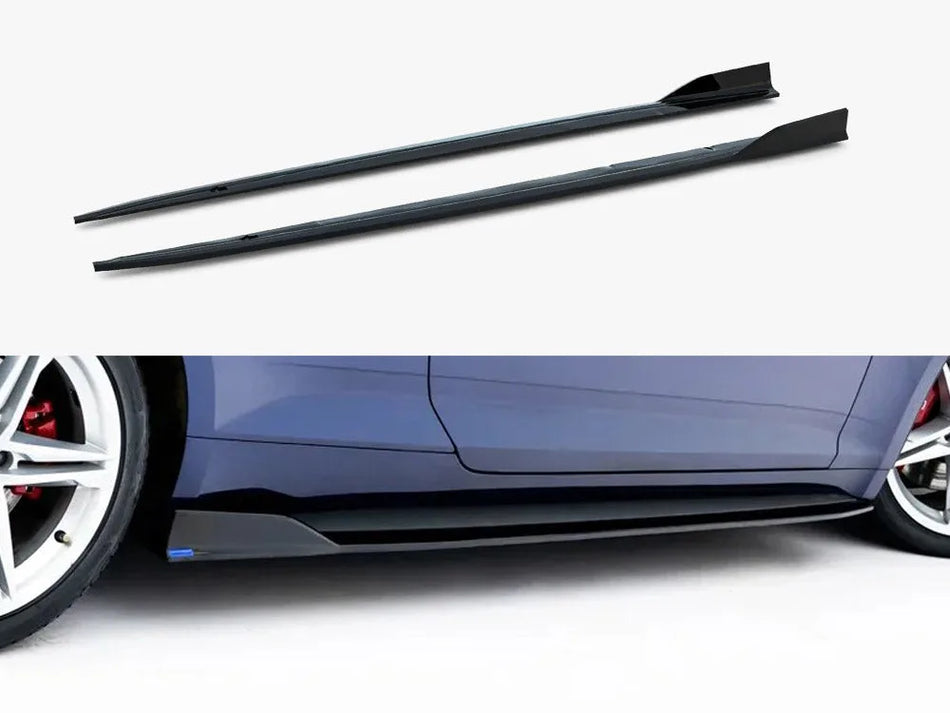 Maxton Side Skirt Diffusers V.1 Audi S5 / A5 S-Line Coupe F5
