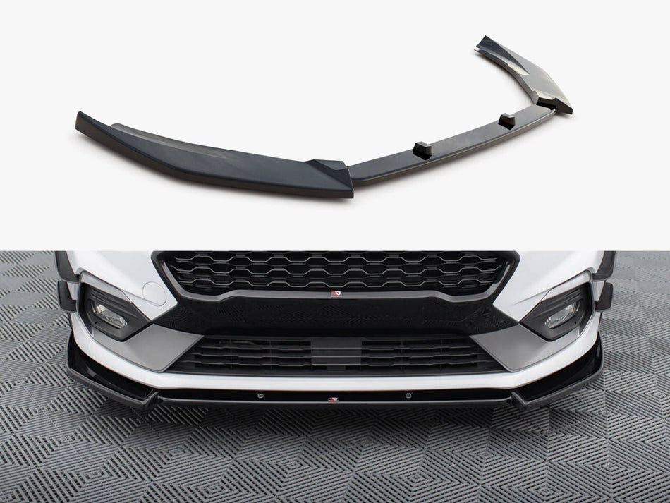 Maxton Front Splitter V.7 Ford Fiesta Mk8 ST / ST-Line