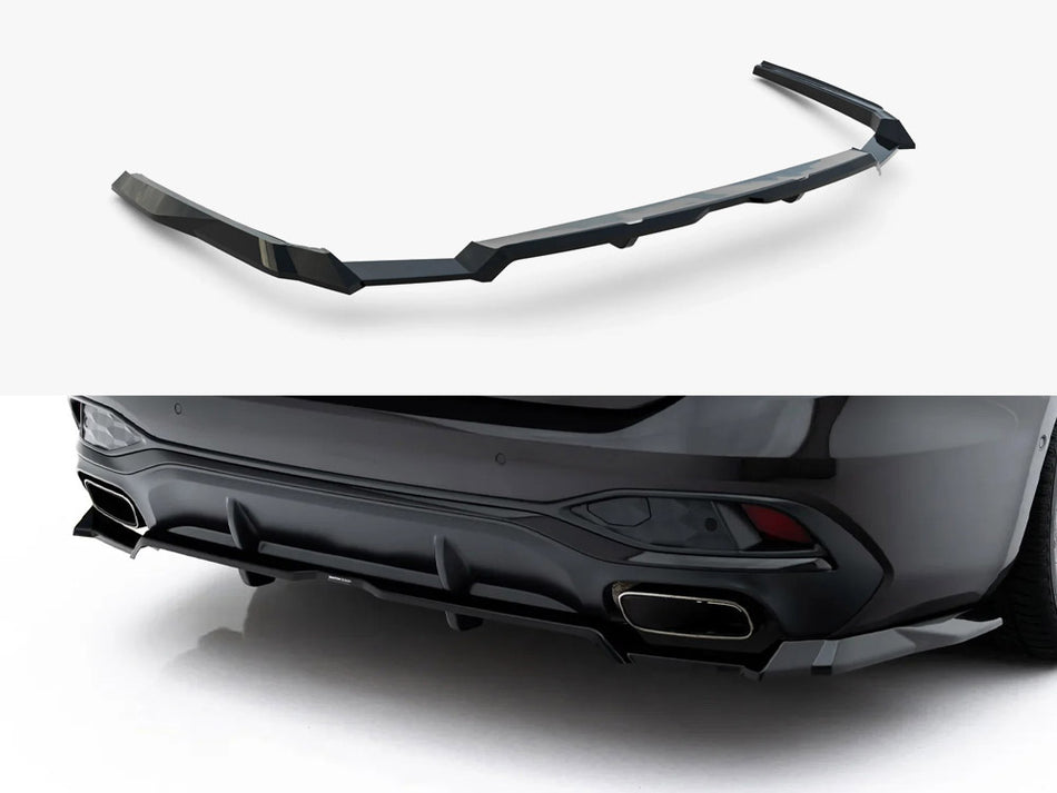 Maxton Rear Splitter (Vertical Bars) V.3 Audi A6 S-Line C9