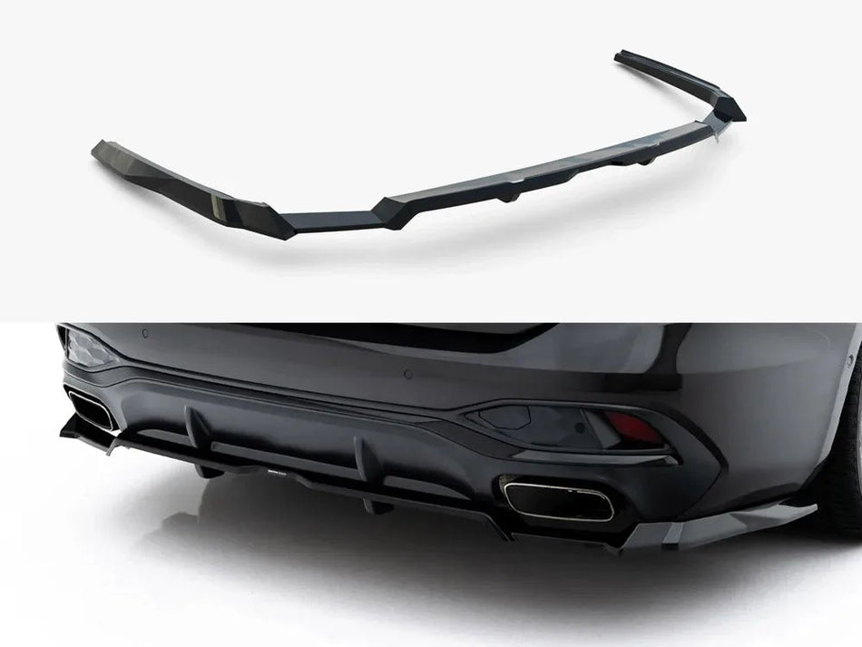 Maxton Rear Splitter (Vertical Bars) V.3 Audi A6 S-Line C9