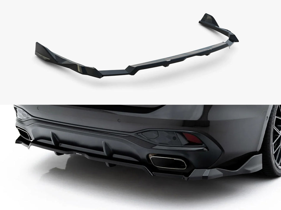 Maxton Rear Splitter (Vertical Bars) V.4 Audi A6 S-Line C9