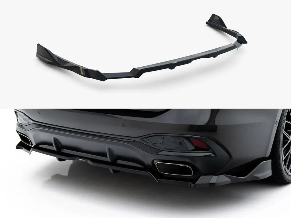 Maxton Rear Splitter (Vertical Bars) V.4 Audi A6 S-Line C9