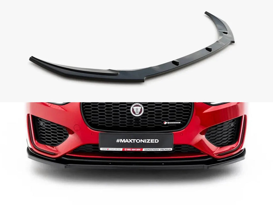 Maxton Front Splitter Jaguar XE R-Dynamic X760 Facelift