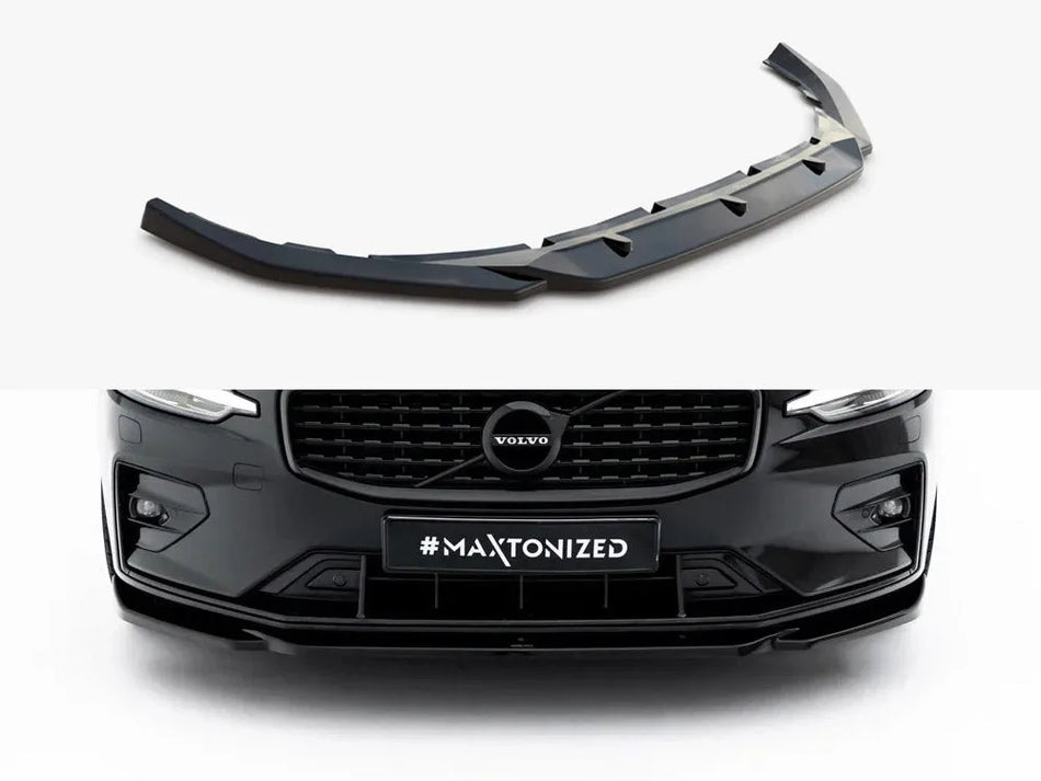 Maxton Front Splitter V.2 Volvo S60 / V60 R-Design Mk3