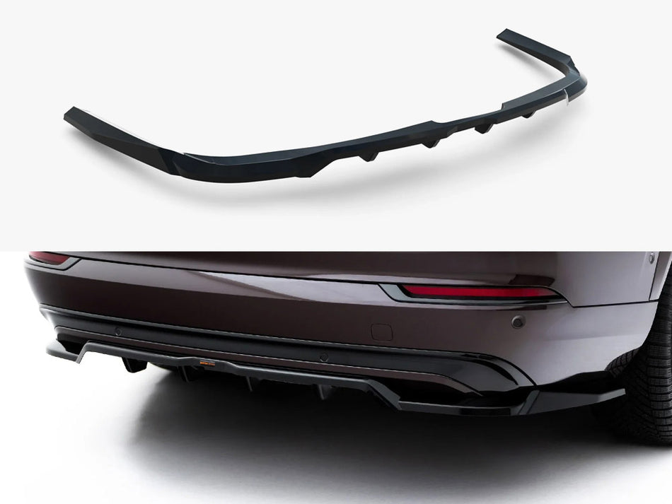 Maxton Rear Splitter (Vertical Bars) Volvo XC90 Mk2 Facelift 2