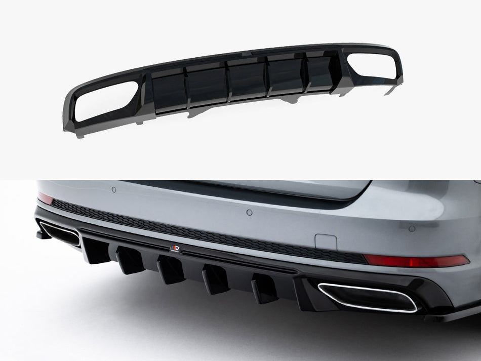Maxton Rear Valance Audi A4 / A4 S-Line Avant B9