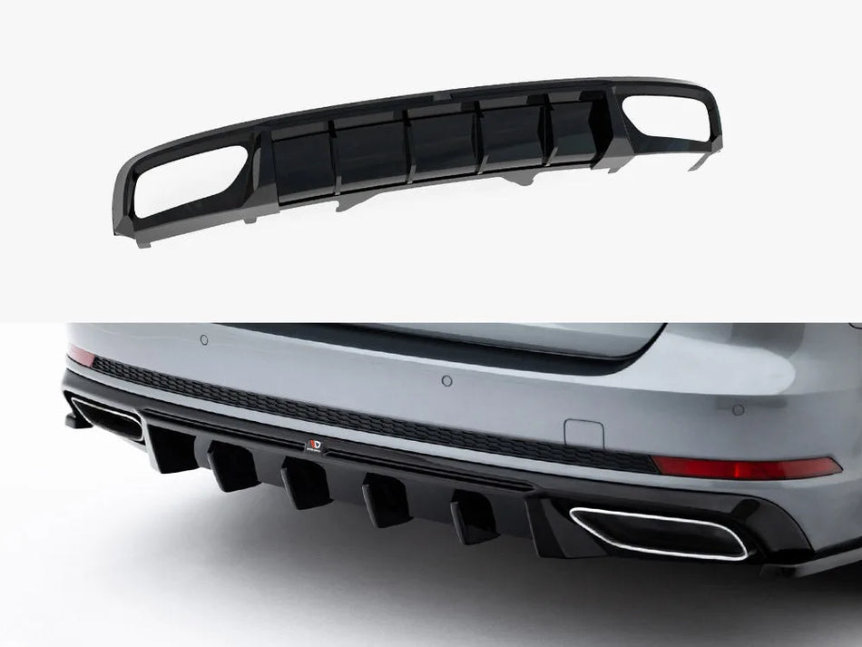 Maxton Rear Valance Audi A4 / A4 S-Line Avant B9
