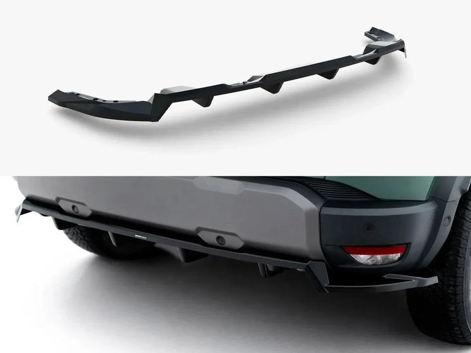 Maxton Rear Splitter (Vertical Bars) Dacia Duster Mk3