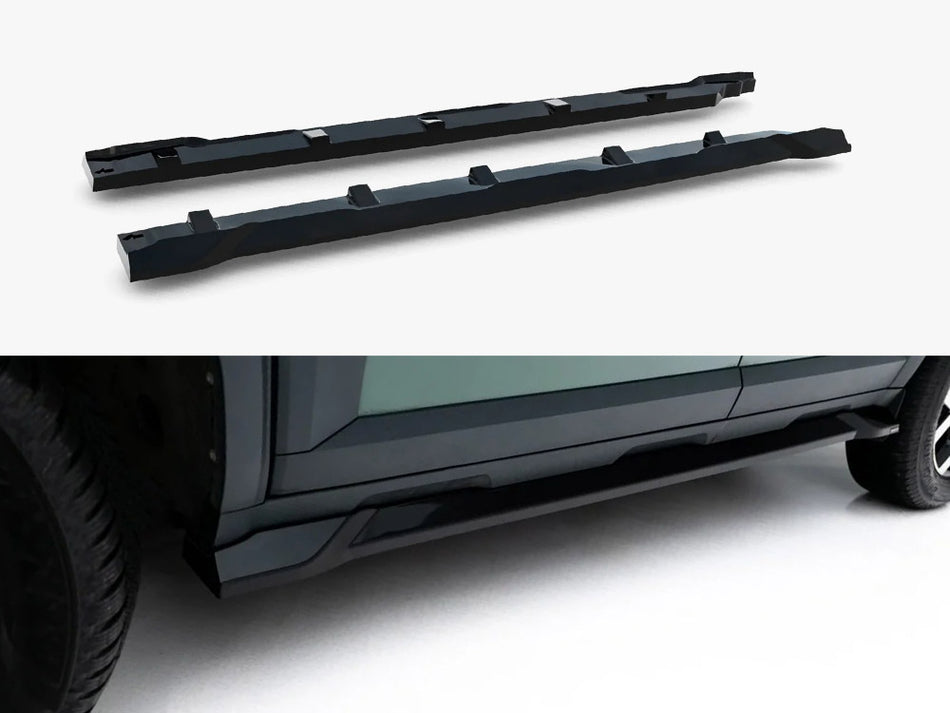 Maxton Side Skirt Diffusers Dacia Duster Mk3