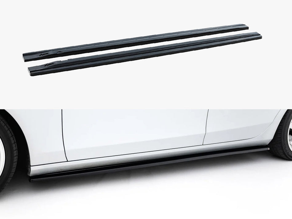 Maxton Side Skirt Diffusers V.1 Audi S4 / A4 / A4 S-Line Sedan / Avant B8 / B8 Facelift