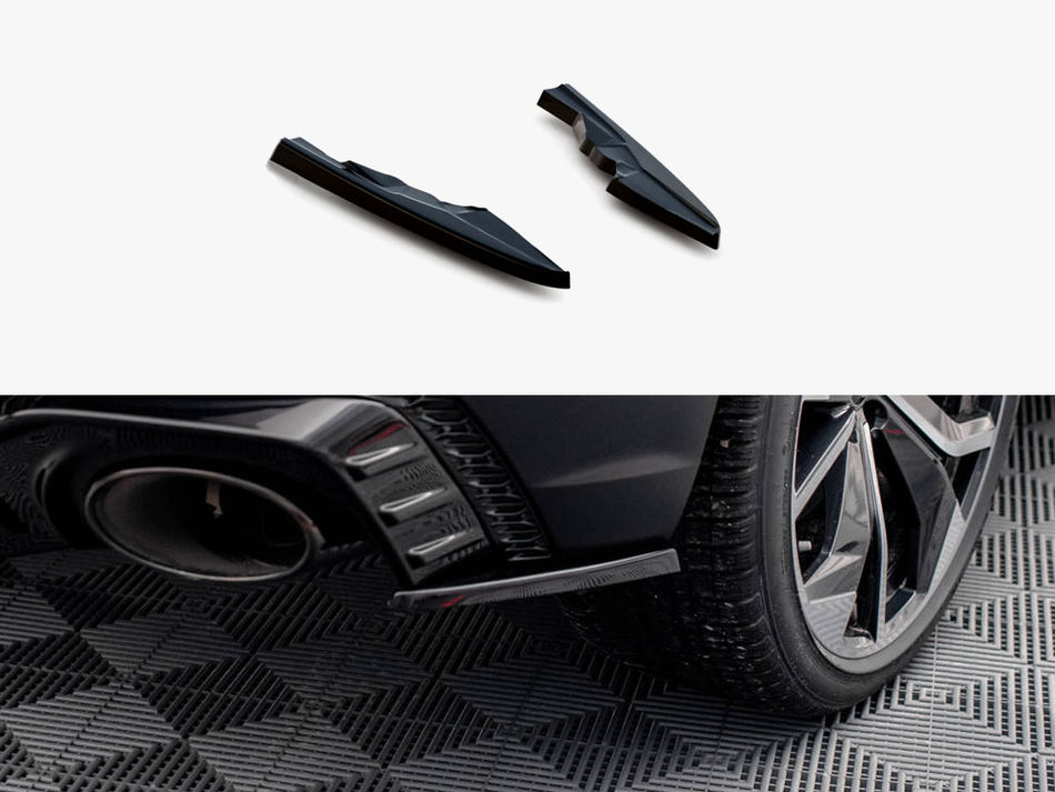 Maxton Rear Side Splitters V.2 Audi RSQ8 Mk1