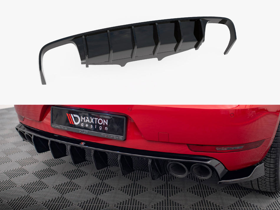 Maxton Rear Valance Porsche Macan GTS / Sport Design Mk1 Facelift