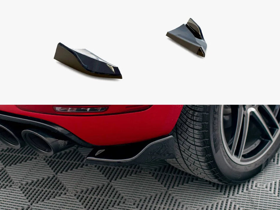 Maxton Rear Side Splitters Porsche Macan GTS / Sport Design Mk1 Facelift