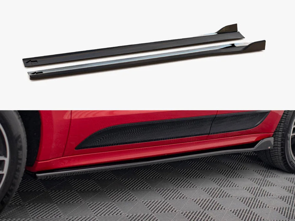 Maxton Side Skirts Diffusers Porsche Macan GTS / Sport Design Mk1